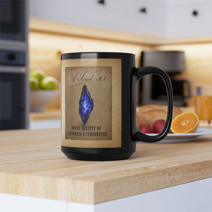 Ignition — Aetheric Crystal Conduit - Black Mug (15oz)