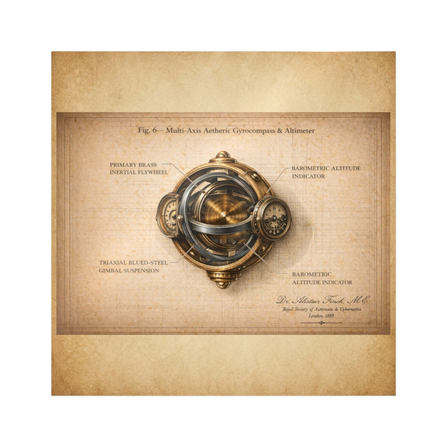 Wings — Aetheric Ornithopter Graft Sticker