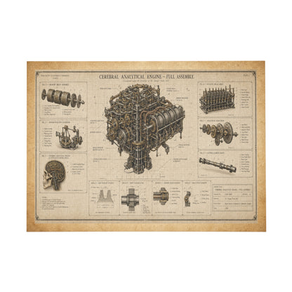 Mind — Cerebral Analytical Engine Puzzle