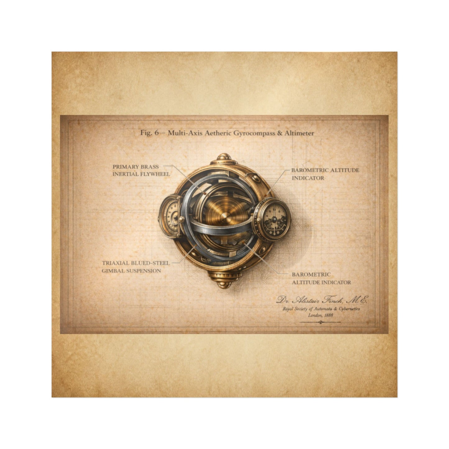 Wings — Aetheric Ornithopter Graft Sticker