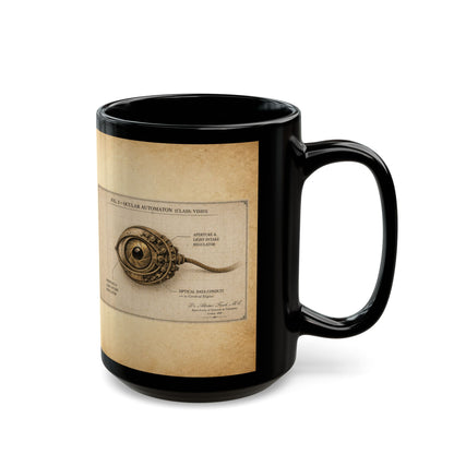 Mind — Cerebral Analytical Engine - Black Mug (15oz)