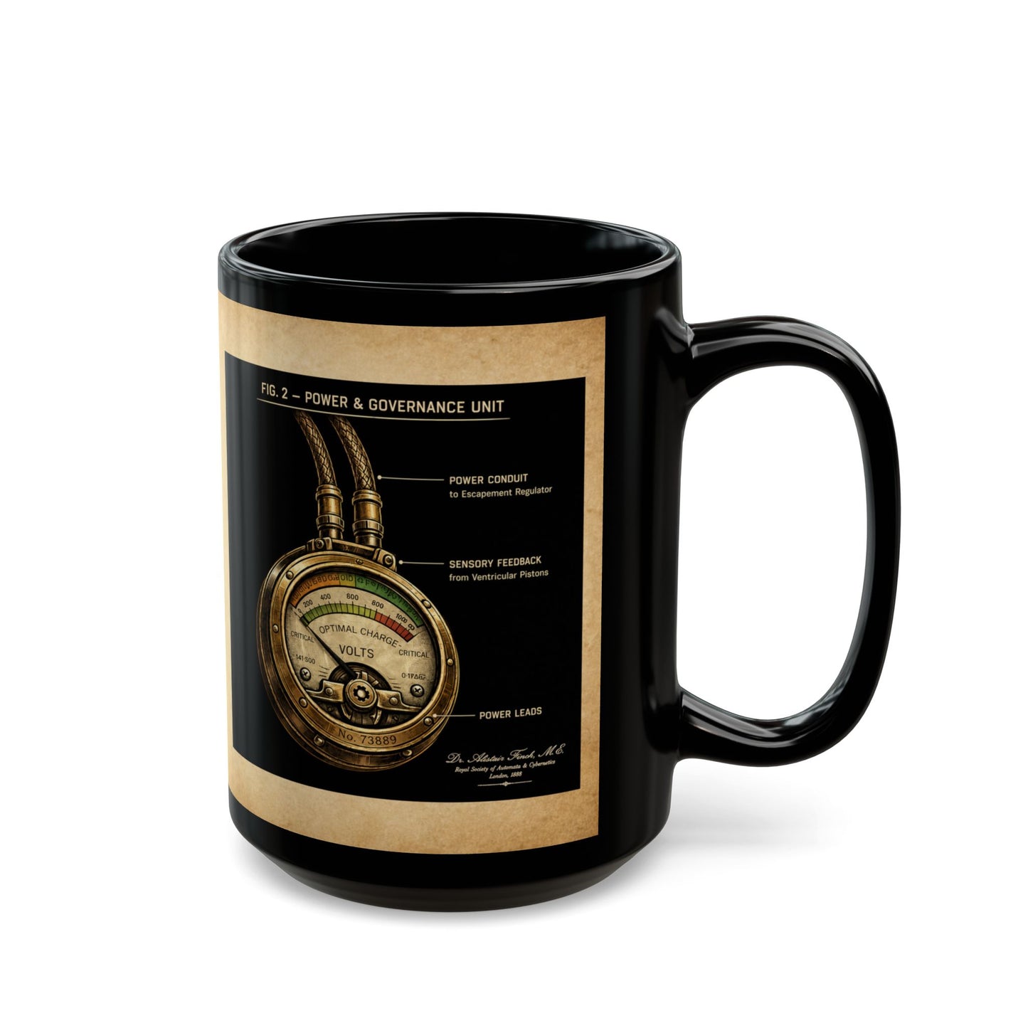 Heart — Biomechanical Circulatory Automaton - Finch Archive Mug