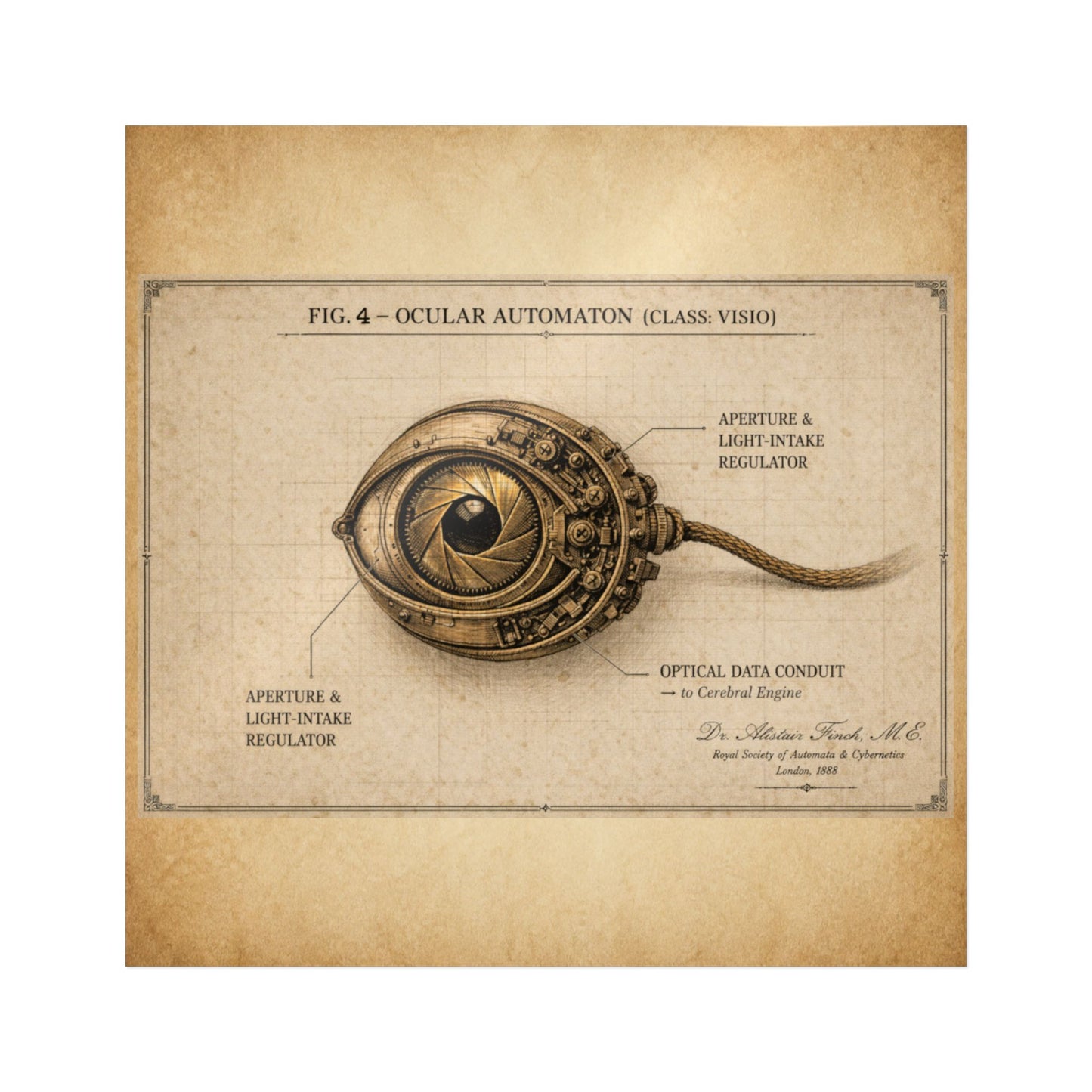Mind — Cerebral Analytical Engine Sticker