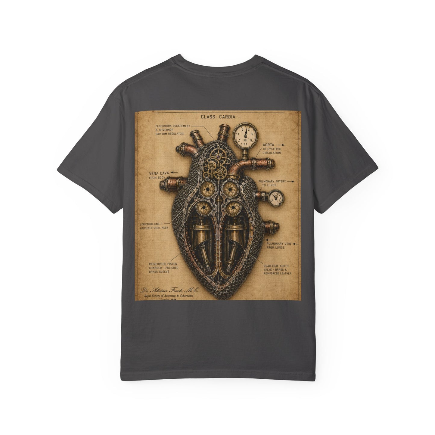 Heart — Biomechanical Circulatory Automaton Shirt