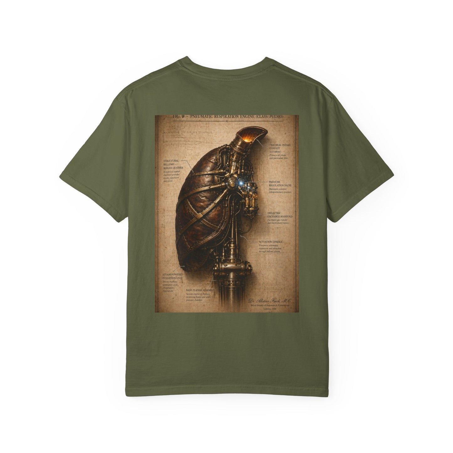Lung — Pneumatic Respiratory Engine Shirt