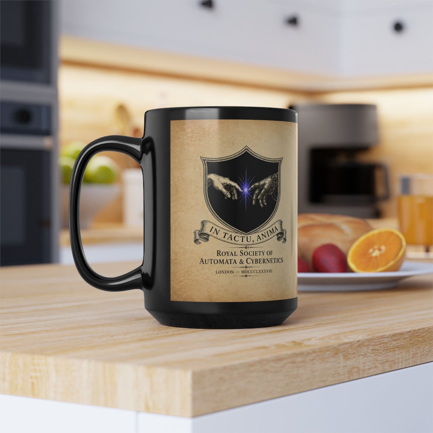 Ignition — Aetheric Crystal Conduit - Black Mug (15oz)