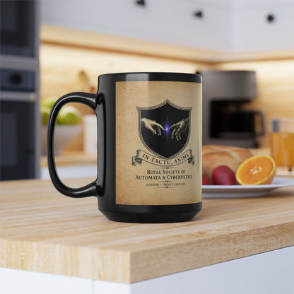 Ignition — Aetheric Crystal Conduit - Black Mug (15oz)